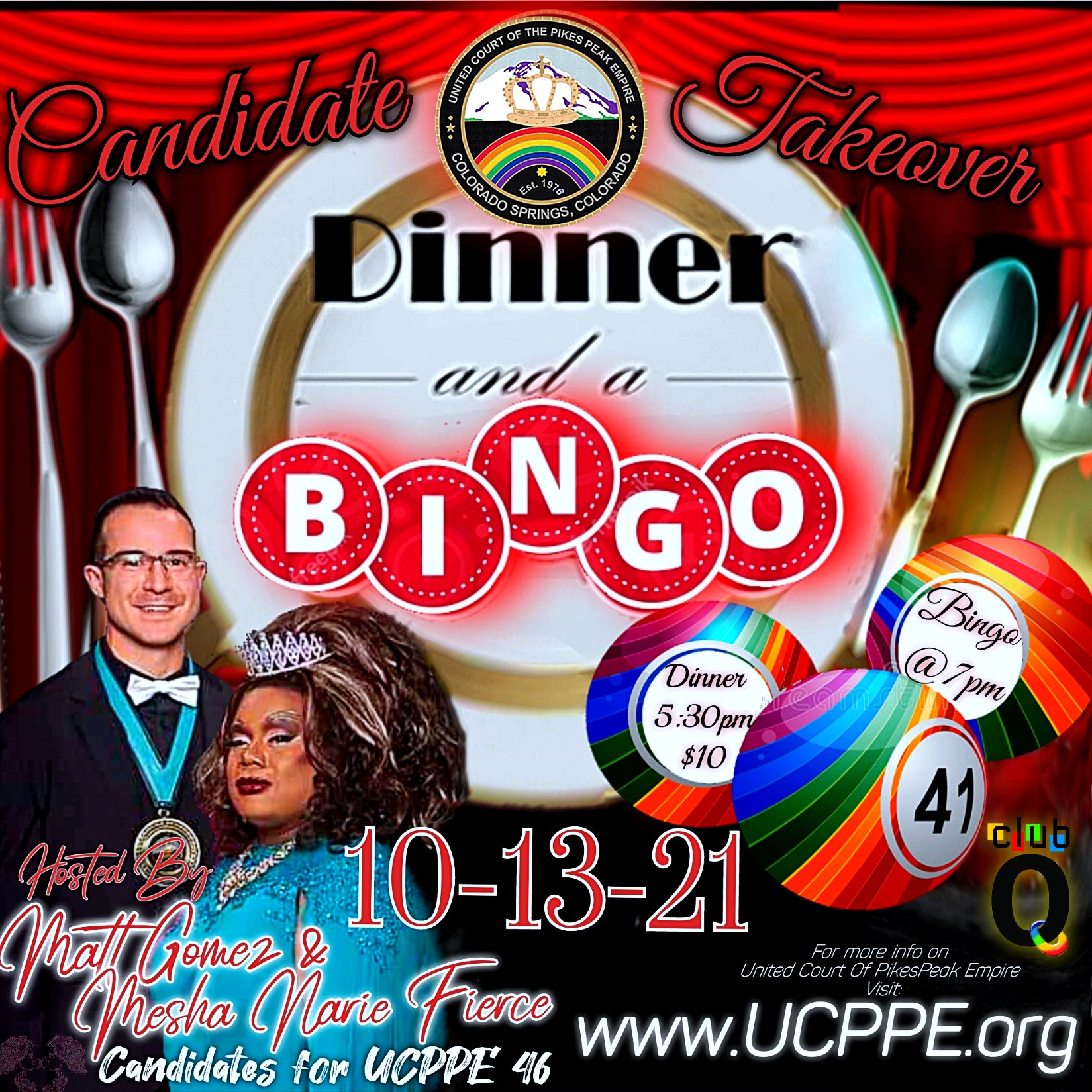 ucppe dinner and bingo
