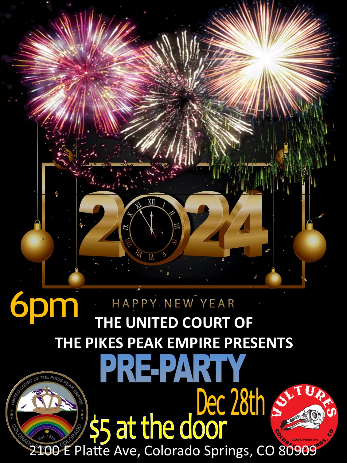 new years pre party 12-28-2023
