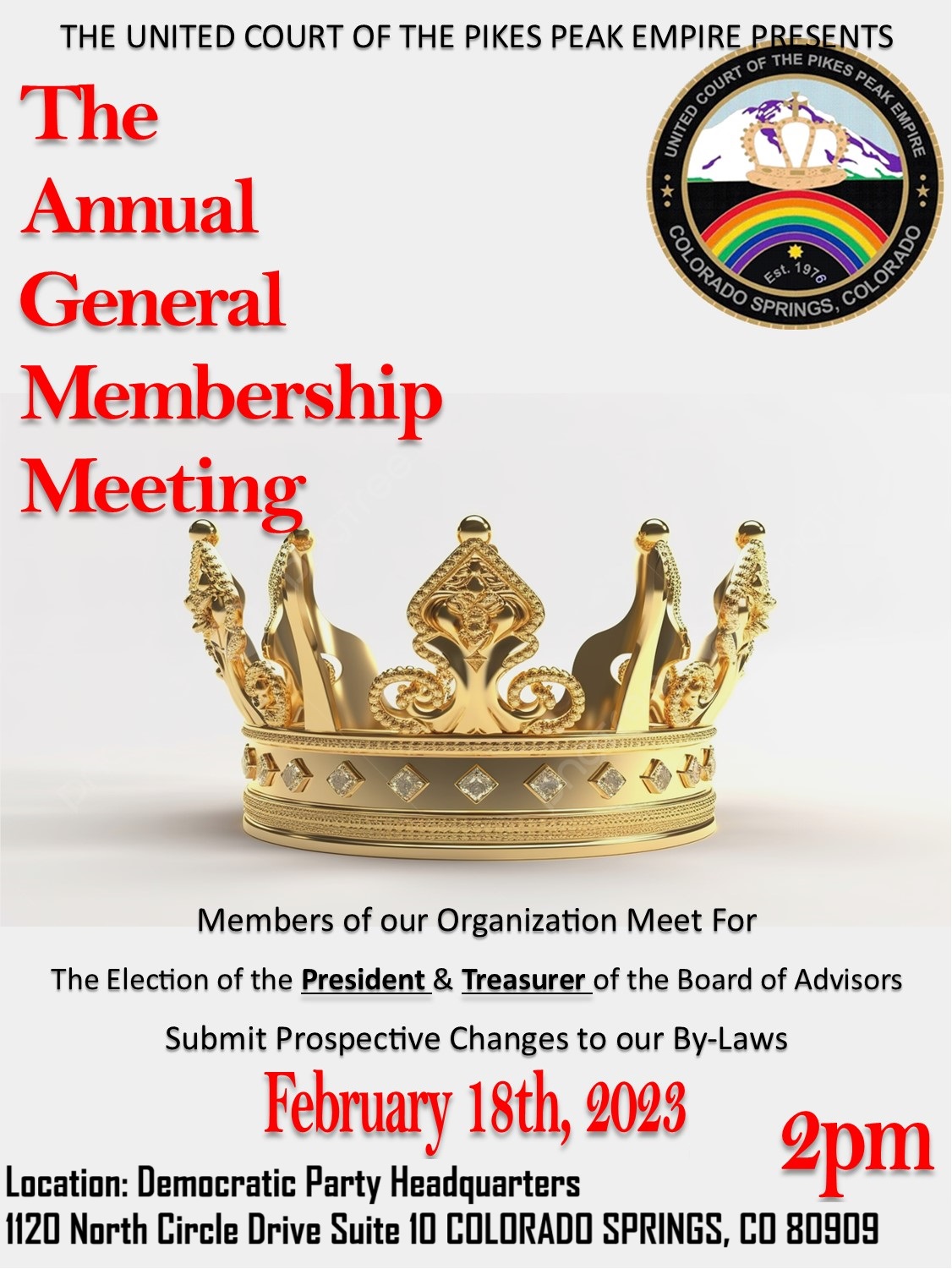 general membership meeting 02-18-2024